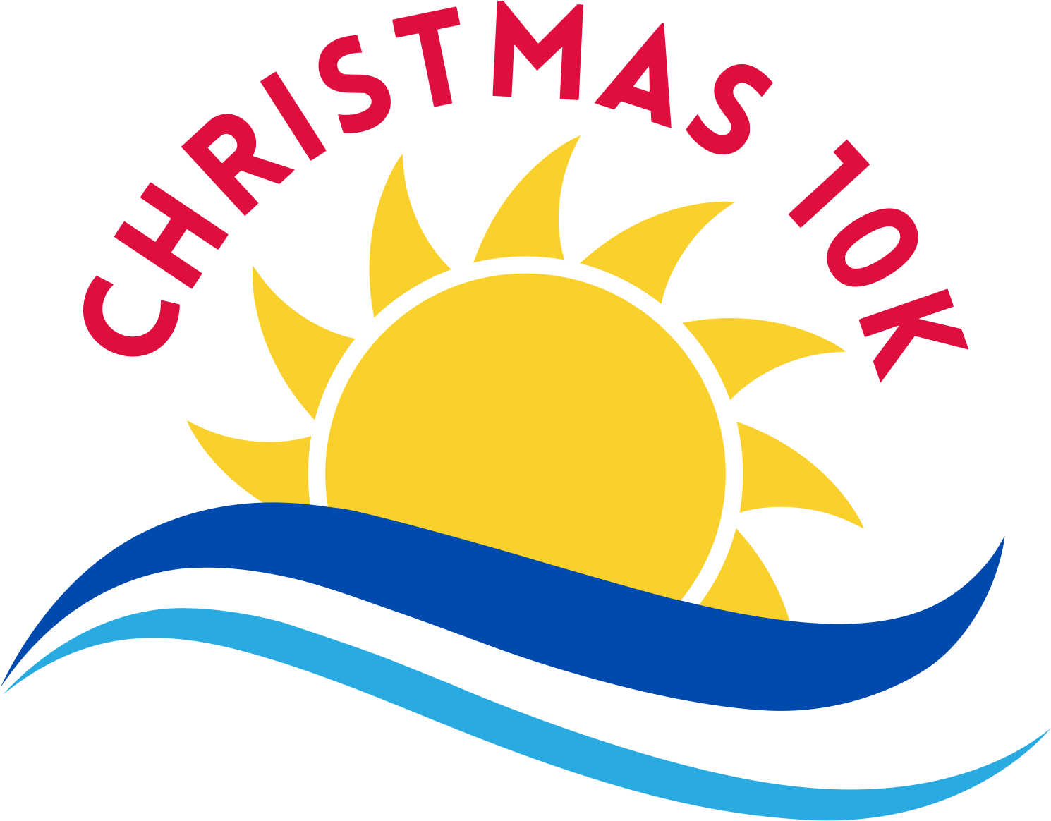 Christmas 10K Swim Logo 2022 RGB Transparent BKG